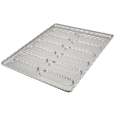Rk Bakeware China- Glazed 41058 Aluminized Steel Hoagie Bun Pan Hotdog Pan Tray