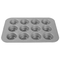 RK Bakeware China Foodservice NSF 9''30 Cup 1.1 Oz. Glazed Aluminized Steel Mini Muffin Tray